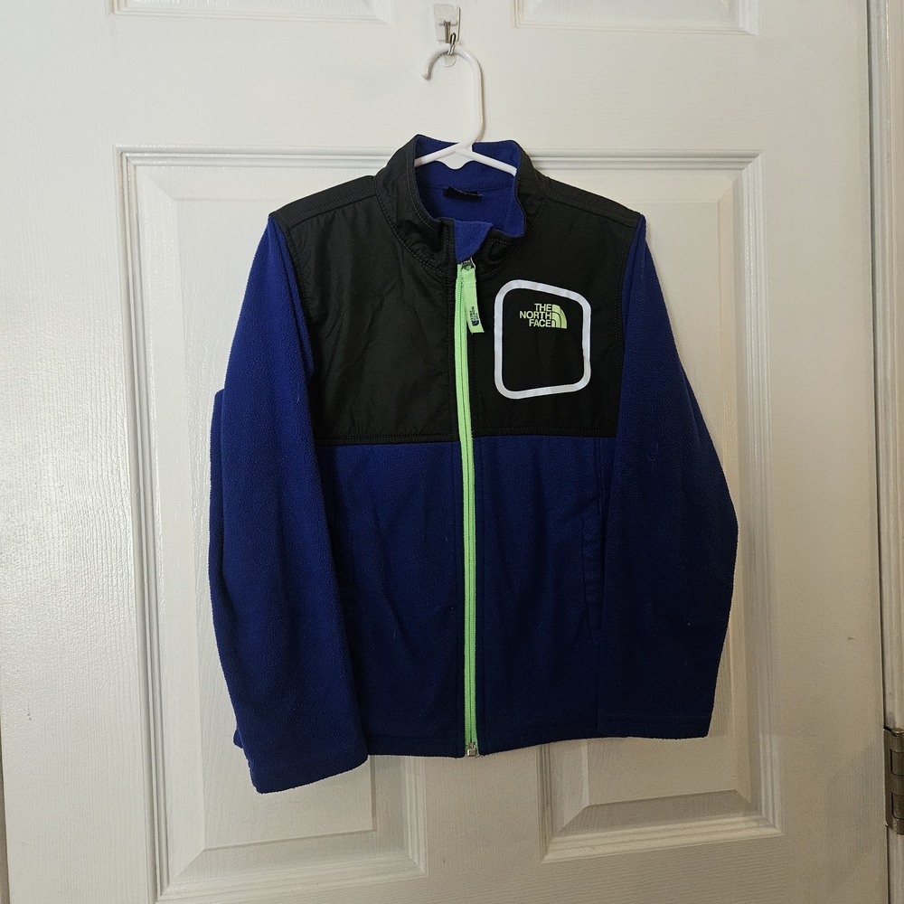 The North Face Kids' Blue and Black Jacket